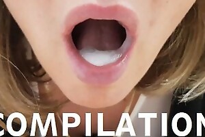 Cumshots blowjobs snatch anal voiced creampie cum swallow compilation No music