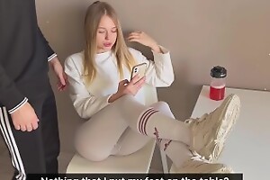 Disrespectful Girlfriend Threw Her Legs On The Table And Was Fucked For It.