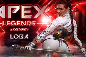 Nasty Latina Veronica Leal As APEX LEGENDS LOBA Gets Anal Fuck VR Porn