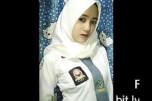 Bokep Koleksi SMA Hijab Ngentot di Inn FULL: dissimulate gonzo smahot