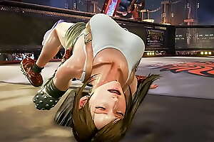Tifa Unchecked KO Ryona Tekken 7 (KH2 Voice)