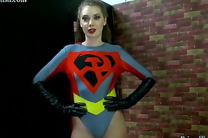 Soviet supergirl captured, humiliated surprisingly thither fucked!