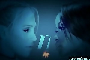 Mean Lesbo Punush With Dildos A Lovely Cute Lez Main (Jezabel Vessir &_ Sarah Jessie) video-20