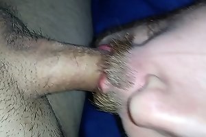Young guy blows my cock after he gets high