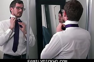Young Stepson School Boy Sex With Stepdad Before Parent Teacher Conference