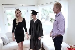 Kenzie Taylor In Cap And Gown Dick Down