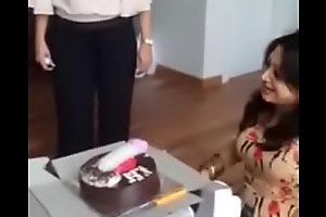 Indian women derisive dick cake